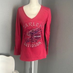 Women’s Harley Davidson Long Sleeve Tee
